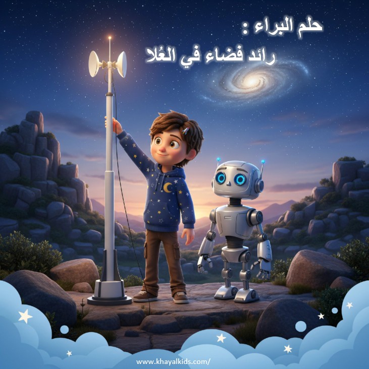 حلم البراء_رائد الفضاء في العُلا