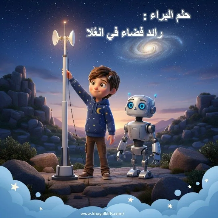 حلم البراء_رائد الفضاء في العُلا