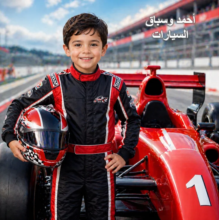 أحمد وسباق السيارات