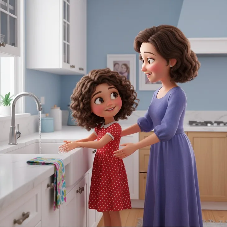 سارة وآداب الأكل - صورة 3