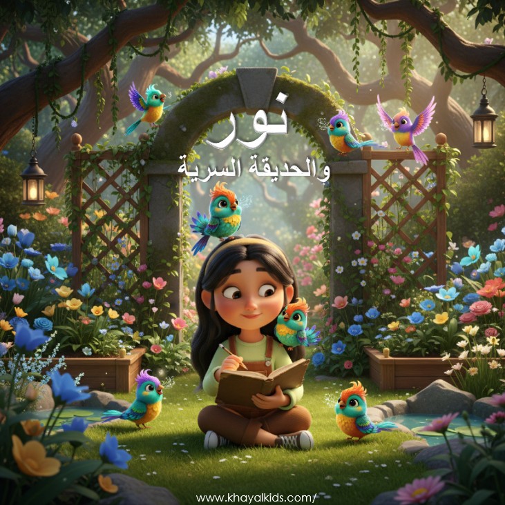 نور والحديقة السرية